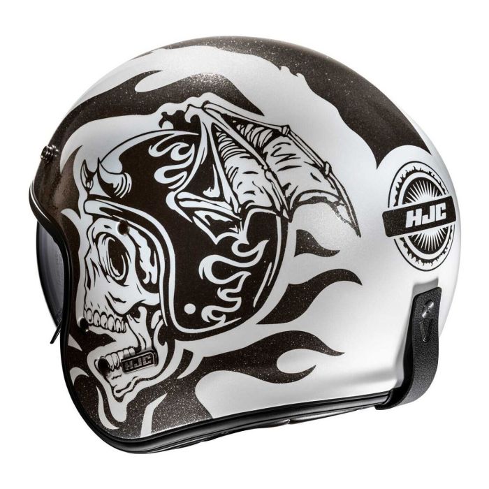 Casco Jet Hjc V31 Flame Mc5