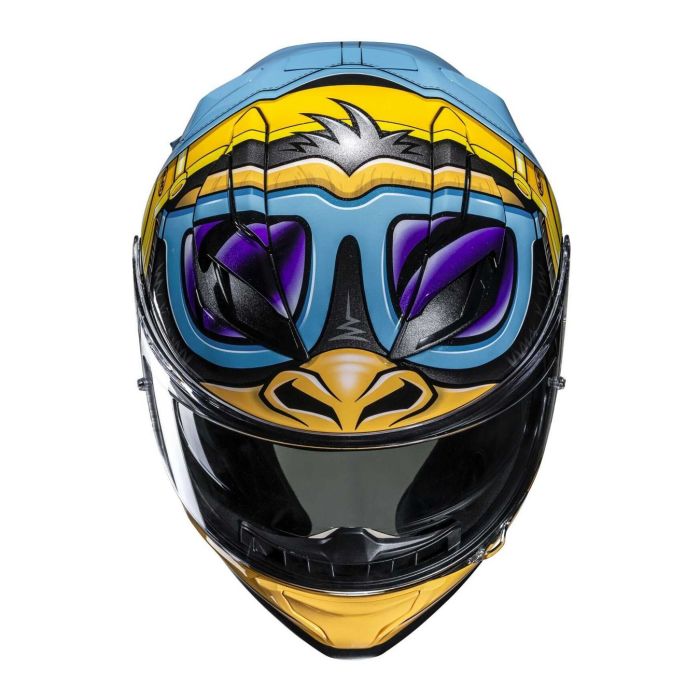 Casco Integrale Hjc F71 Monkey Dj Mc23