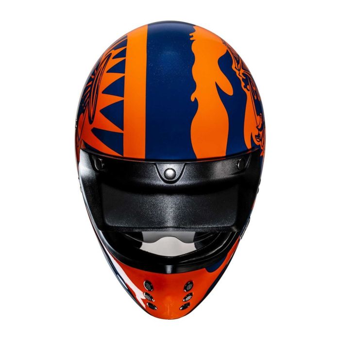 Casco Integrale Hjc V60 Flame Mc27