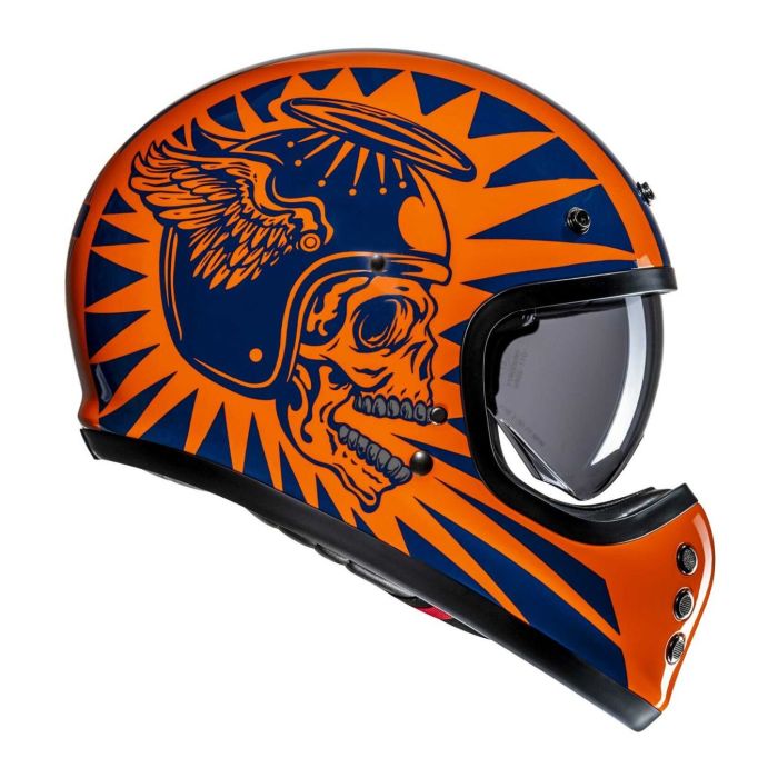 Casco Integrale Hjc V60 Flame Mc27