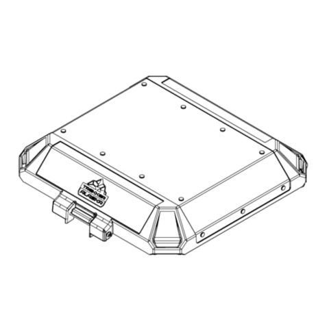 Givi Zala44bcm Ricambio Coperchio Black Montato Ala44