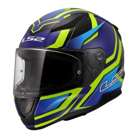 Casco Integrale Ls2 Ff353 Rapid II Flitz H-v Yellow Blue