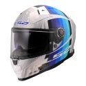 Casco Integrale Ls2 Ff811 Vector Ii Freedom White Silver