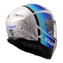 Casco Integrale Ls2 Ff811 Vector Ii Freedom White Silver