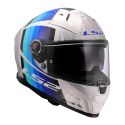 Casco Integrale Ls2 Ff811 Vector Ii Freedom White Silver