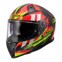 Casco Integrale Ls2 Ff811 Vector Ii Carbon Tantic Red H-v Yellow
