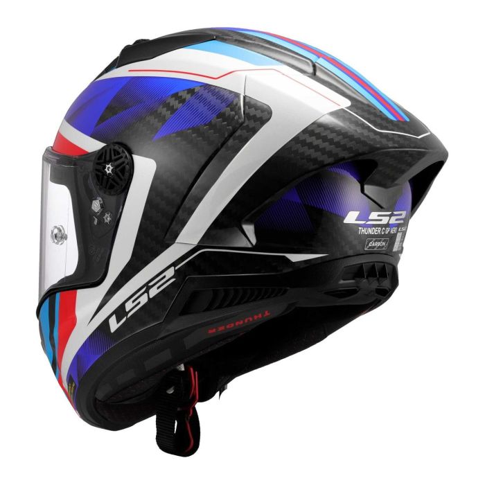 Casco Integrale Ls2 Ff805 Thunder Gp Aero Raute Blue Red