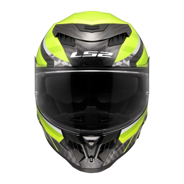 Casco Integrale Ls2 Ff807 Dragon Trax H-v Yellow