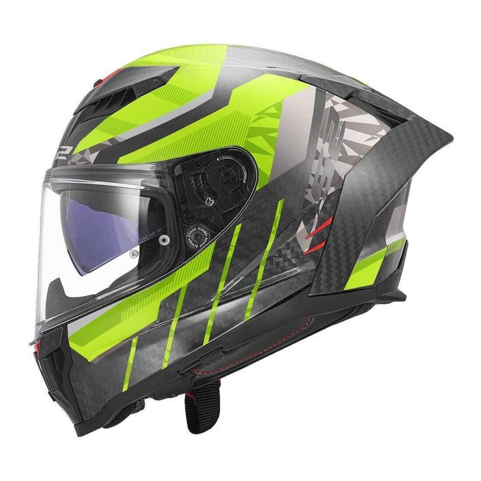 Casco Integrale Ls2 Ff807 Dragon Trax H-v Yellow