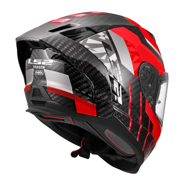 Casco Integrale Ls2 Ff807 Dragon Trax Red