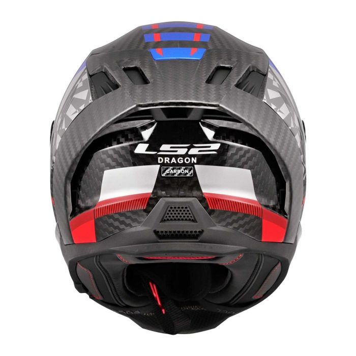 Casco Integrale Ls2 Ff807 Dragon Trax Blue Red