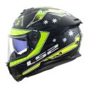 Casco Integrale Ls2 Ff808 Stream II Galdam Black H-v Yellow