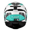 Casco Integrale Ls2 Ff808 Stream II Road Cyan Light Grey