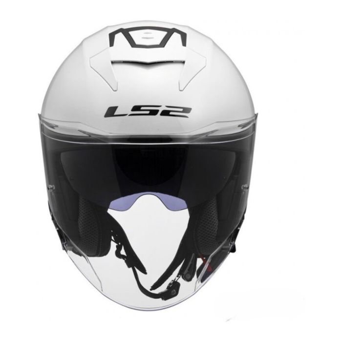 Casco Jet Ls2 Of618 Verso Ii Solid White