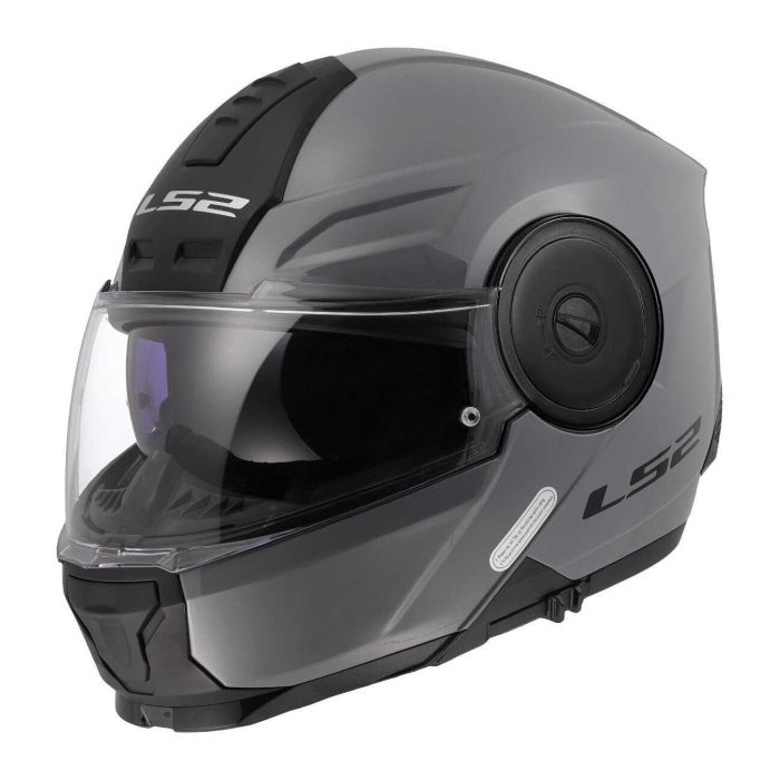 Casco Modulare Ls2 Ff902 Scope II Solid Nardo Grey