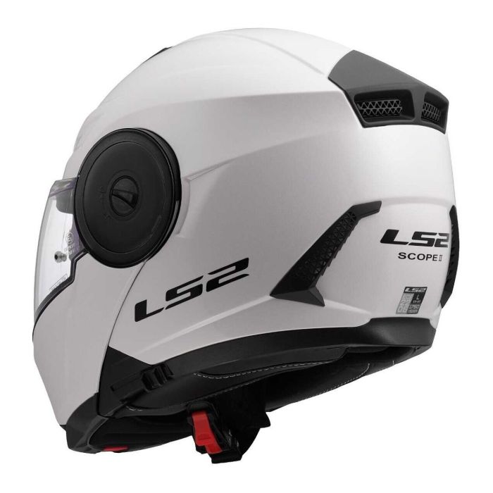 Casco Modulare Ls2 Ff902 Scope II Solid Gloss White