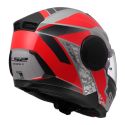 Casco Modulare Ls2 Ff902 Scope II Oxyd Grey Red