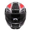 Casco Modulare Ls2 Ff902 Scope II Oxyd Grey Red