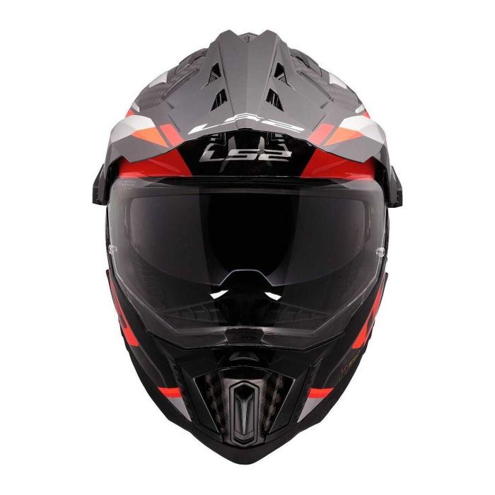 Casco Adventure Ls2 Mx701 Explorer C Frontier II Orange