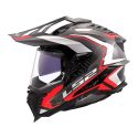 Casco Adventure Ls2 Mx701 Explorer C Frontier II Red
