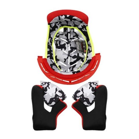 Interni Ls2 Per Casco Mx437 Evo Junior Red M