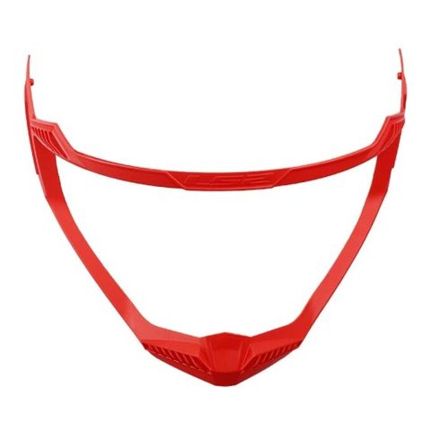 Visiera Ls2 Per Casco Mx437 Evo Rubber Red (xl-3xl)