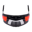 Ls2 Ff908 Chin Bar Orion M.black Purple Blue