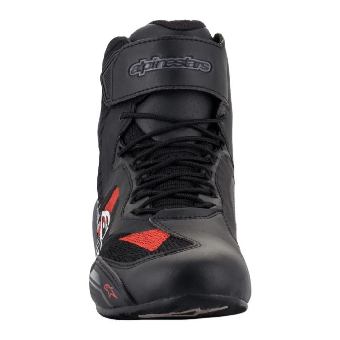 Scarpe Touring Alpinestars Faster-3 Rideknit Black Gray Bright Re