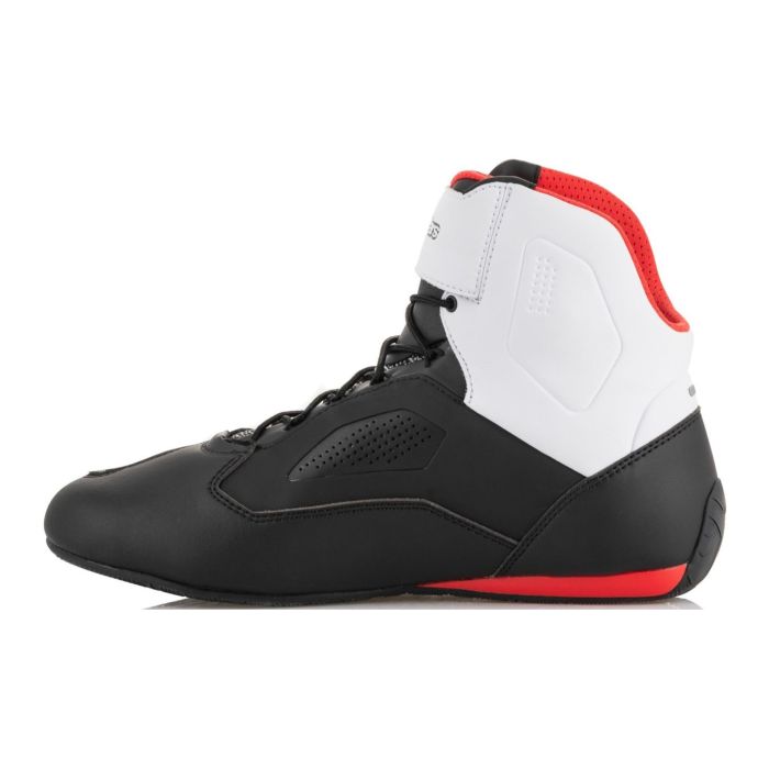 Scarpe Touring Alpinestars Faster-3 Rideknit Black White Red