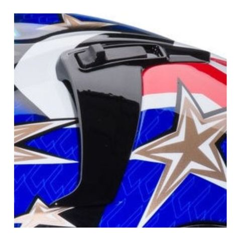 Presa D'aria Superiore Caberg Per Casco Avalon Nero Lucido