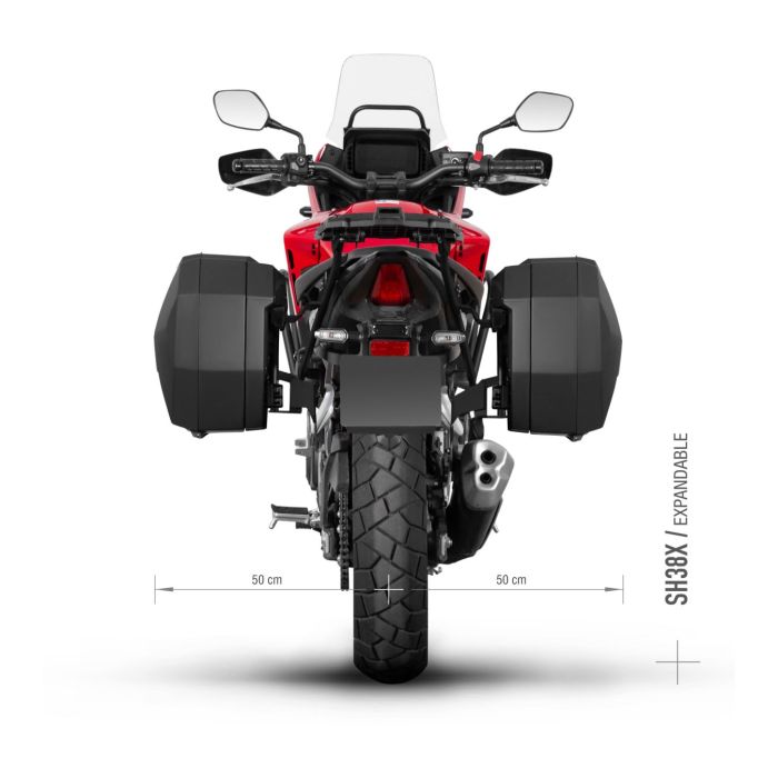 Shad 3p System Honda Nx 500 '24 (sh38x) Cod. H0nx54if