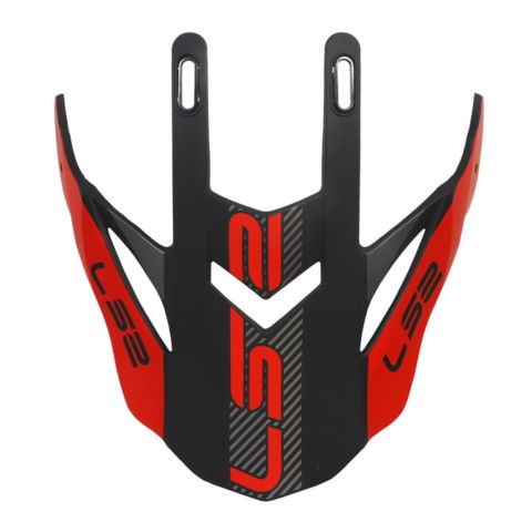 Frontino Ls2 Per Casco Mx436 Evo Adventurer Black Red