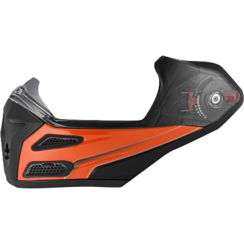 Ff324 Evo Mentoniera Ls2 Per CascoRapid Matt Black Fluo Orang