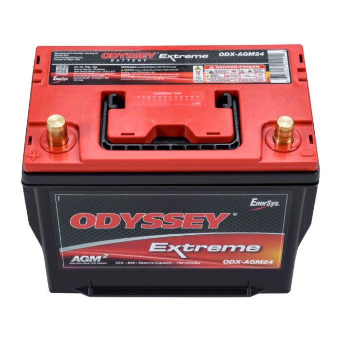 Batteria Odyssey Odx-agm24 (ex Odx-agm24) Agm Extreme Series 76 Ah.