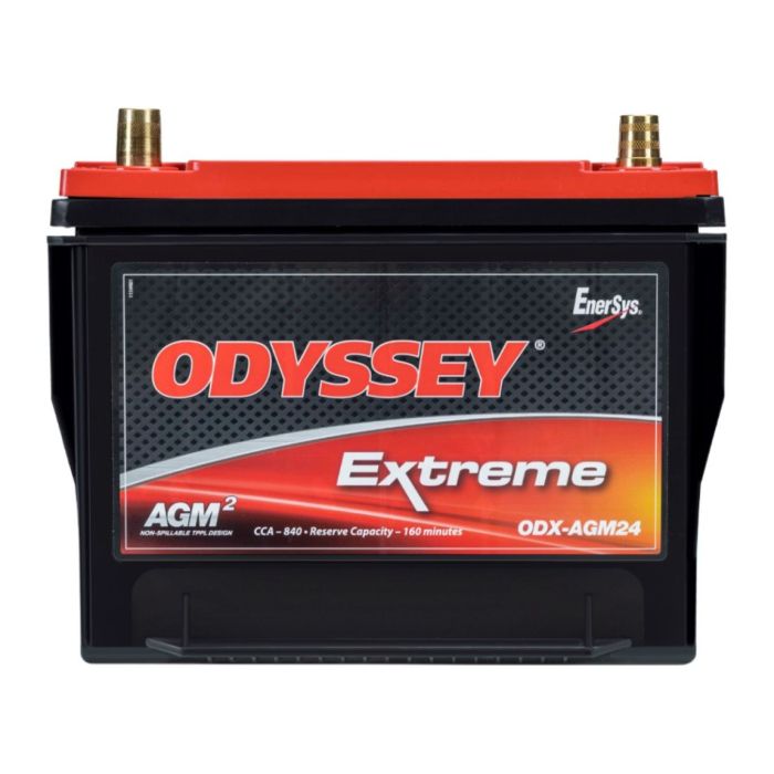 Batteria Odyssey Odx-agm24 (ex Odx-agm24) Agm Extreme Series 76 Ah.