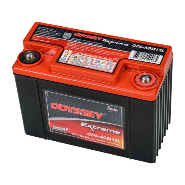 Batteria Odyssey Ods-agm15l (ex Pc545) Agm Extreme Series 13 Ah.