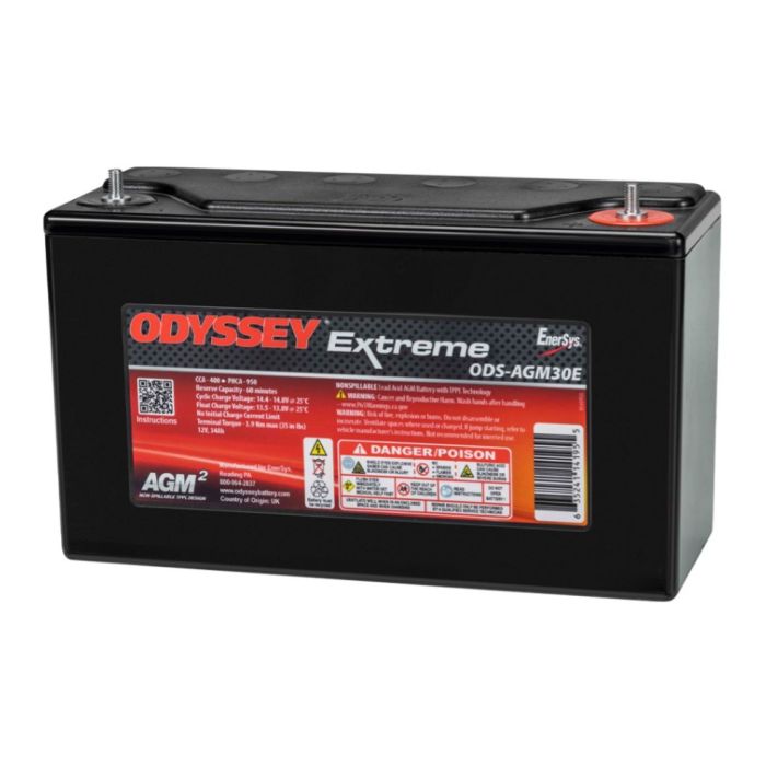 Batteria Odyssey Ods-agm30e (ex Pc950) Agm Extreme Series 34 Ah.