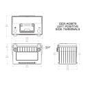 Batteria Odyssey Odx-agm78 (ex 78-pc1500) Agm Extreme Series 68 Ah.