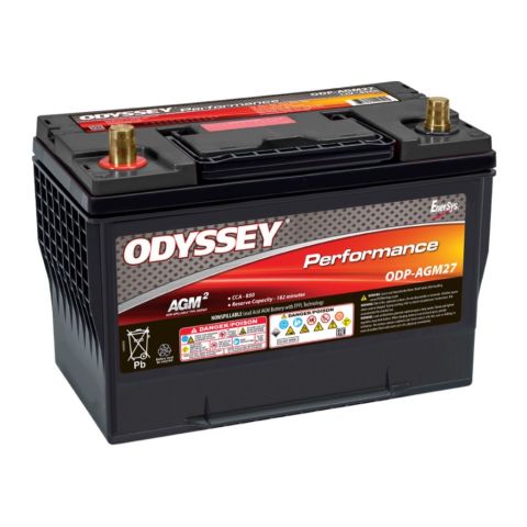 Batteria Odyssey Odp-agm27 (ex 27-850) Agm Performace Auto 85 Ah.