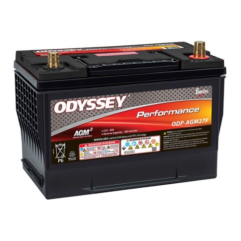 Batteria Odyssey Odp-agm27f (ex 27f-850) Agm Performace Auto 85 Ah.