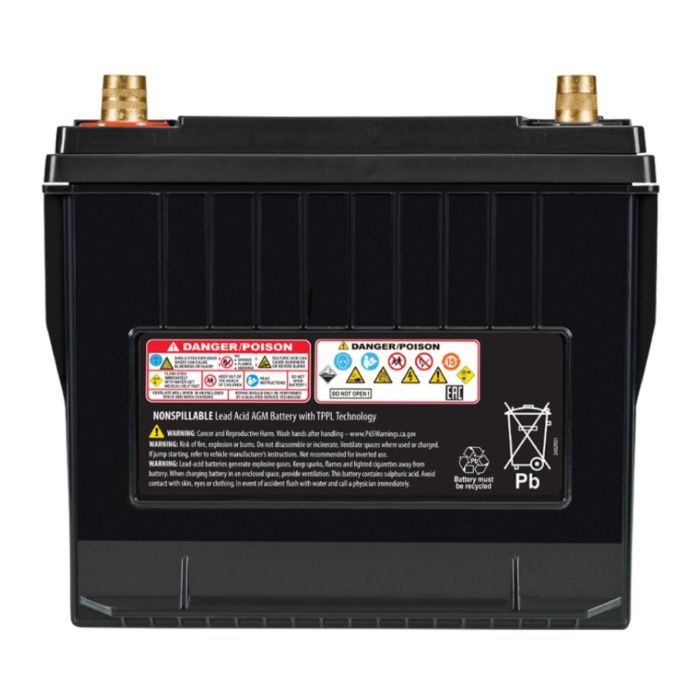 Batteria Odyssey Odp-agm25 (ex 25-675) Agm Performace Auto 59 Ah.