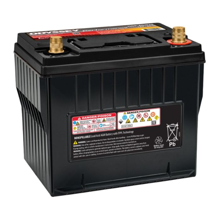 Batteria Odyssey Odp-agm35 (ex 35-675) Agm Performance Auto 59 Ah.