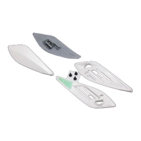 Shoei Xr/rf-1100 Upper Intake Crystal White