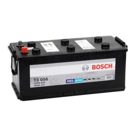 Batteria Bosch T3 056 12 V 190 Ah. 1200 A.