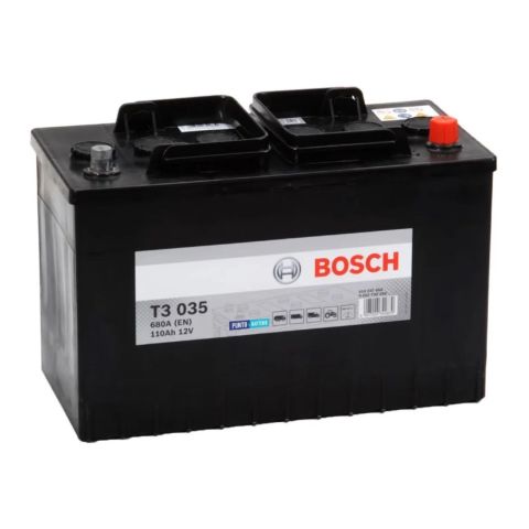 Batteria Bosch T3 035 12 V. 110 Ah. 680 A