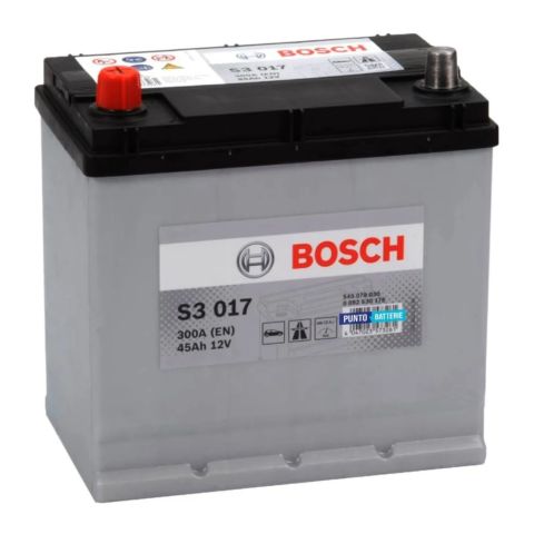 Batteria Bosch S3 017 12 V. 45 Ah. 300 A