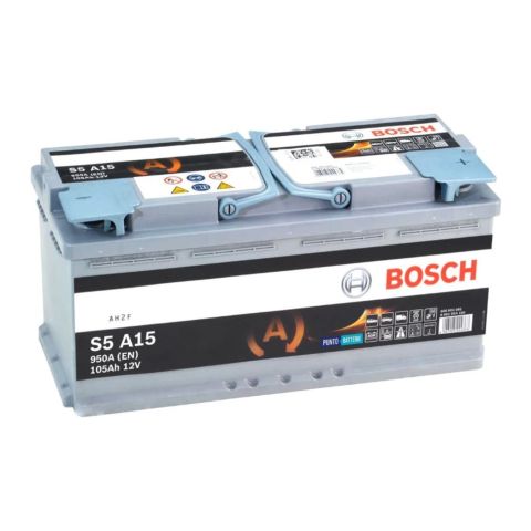 Batteria Bosch Agm S5 A15 12 V. 105 Ah. 950 A
