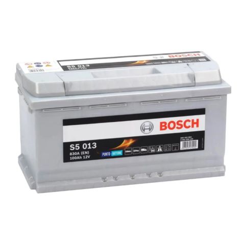 Batteria Bosch S5 013 12 V. 100 Ah. 830 A