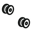 Givi Z112n2r Carrucoline Nylon Nere (2 Pz)