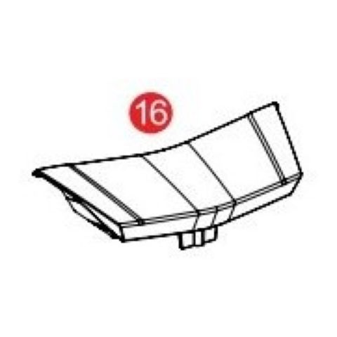 Givi Z6585r Frontalino Nero Superiore Centrale